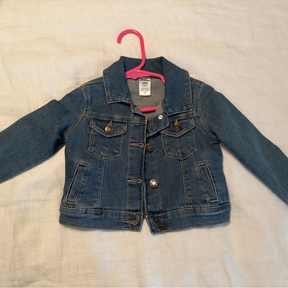 CARTERS TODDLER GIRL DENIM JACKET 18M